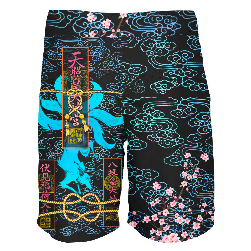 Kitsune Boardshorts - Blue Edition