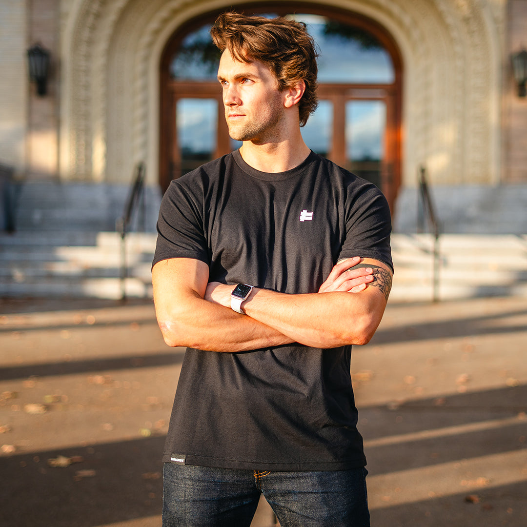 Lunafide Solids - Black Shirt