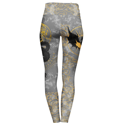 Dragon Rider High Waisted Leggings